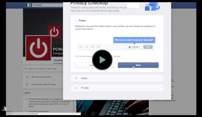 How to change your Facebook Security Settings