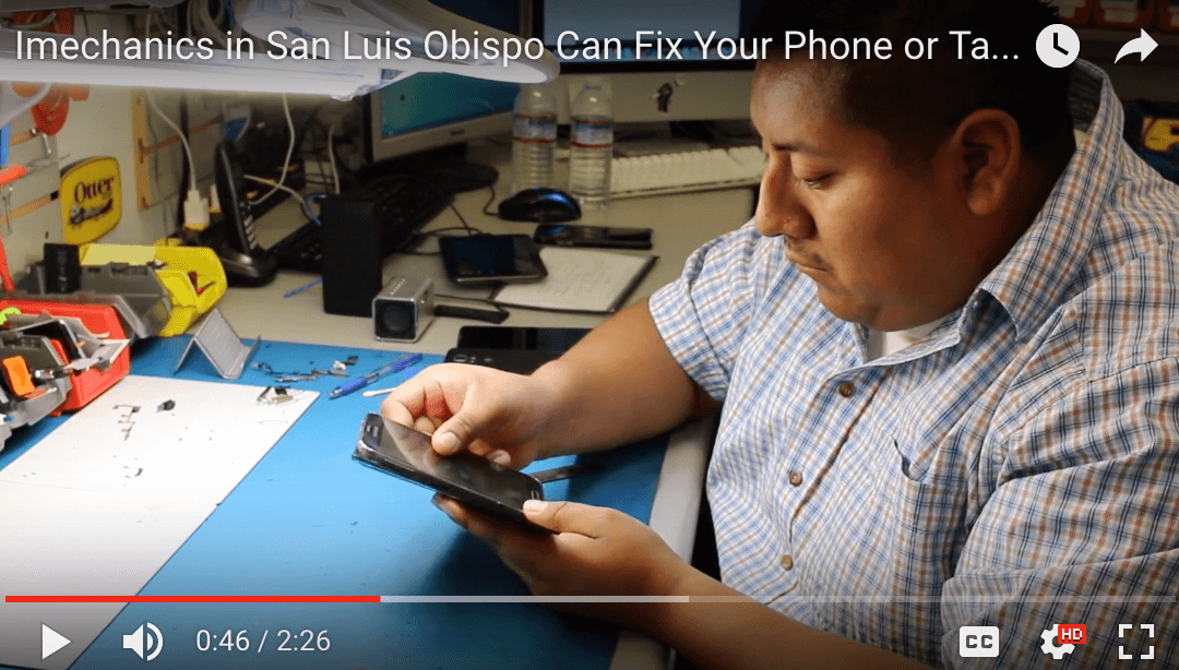 iMechanics in San Luis Obispo Can Fix Your Phone or Tablet, Quickly!